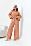Silvery set with women's pants in taba 30863 - 3