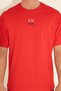 Men's Comfort Fit Crew Neck Red T-Shirt 50289221-Vr030 - 7