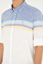 Men's Cobalt Blue Long Sleeve Shirt 50289218-Vr032 - 7