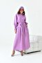 Shiny Lilac Women's Set - With Skirt 30869 - 5