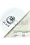 Rustic Pendulum Chrome Button Handle Luxury Country Kitchen Furniture Cabinet Drawer Handle - 2