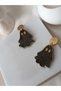 Halloween & Halloween Party & Ghost & Skeleton & Pumpkin Steel Pin Polymer Clay Earrings - 5