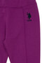 Girl's Violet Sweatpants Leggings Vr037 - 4