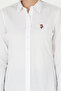 Women's White Long Sleeve Basic Shirt 50295710-VR013 - 6