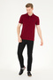 Men's Plum Basic Polo Neck T-Shirt 50262933-Kr0215 - 4