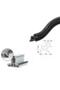 Pimapen PVC Door Window Replacement Wick Gasket 30 Meters Black