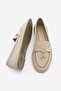 Beige Women's Loafers - Foldable Casual Shoes, Kstav - 7