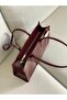 Patent Leather Scratch Resistant Large Women's Bag - 4