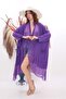 Italian Silk Detail Oversized Jacket Blouse - Wes Pants Set - 5