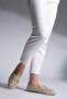 Beige Women's Loafers - Foldable Casual Shoes, Kstav - 4