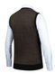 Men's V-Neck Knitwear Black Sweater Patterned Colorful Winter Steel Knit Classic Fit - 5010H - 5