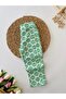 My Little One's Cute Outfits Ethnic Pattern Girls' Denim Jeans - Green - 2