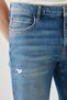 Malone Skinny Jean Men's Standard Waist Regular Fit Denim Pants L736010396 - 4