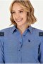 Women's Slim Fit Long Sleeve Shirt - 4