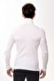 Men's Turtleneck Turtleneck Slim Fit Sweater White - 5