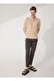 Men's Polo Neck Beige T-shirt - 4a9000000003 - 3