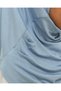 Children's Ready-To-Wear Headscarf Shawl Turban Viscose - Baby Blue - 3