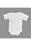 Fox Printed Baby Bodysuit with Snap Fasteners White - 2