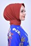 Women's Hijab Snap Bonnet Sandy Hijab Neck Collar Bonnet Tile - 3