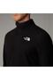 M 100 GLACIER 1/4 ZIP - أسود الاتحاد الأوروبي - 3