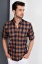 Men's Black Shirt Long Sleeve Breathable Easy-Iron Four Seasons Casual Shirt - 6