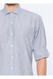 Men's Shirts Long Sleeve Button-Down Collar Breathable Easy-Iron Four Seasons Casual Shirt - 5