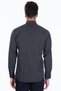 Men's Black Shirt Long Sleeve Breathable Easy-Iron Four Seasons Casual Shirt - 2