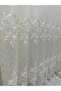 Nivemeshome Roya Gold Embroidered 5167 1/3 Frequent Pleated Tulle Curtain Apm - 6