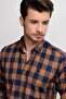 Men's Black Shirt Long Sleeve Breathable Easy-Iron Four Seasons Casual Shirt - 5