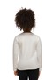 Ecru Basic Seasonal Lycra Long Sleeve Girls' T-Shirt - 3