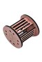 Mini Cylinder Fun Colorful Sturdy Small Paw Print Shaped Cat Toy (4940) - 2
