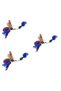 Feather Wooden Beaded Bell Cat Toy Multicolored Cat Toy (5263) - 5