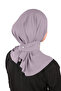 Eșarfă/Hanorac din crep, stil Hijab - ST 235 ( 7823544 ) - 3