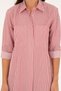 Red Striped Women's Woven Dress - 50289222 -VR030 - 5
