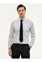 Light Blue Slim Fit Long Sleeve Shirt 50226511-Vr095 - 2