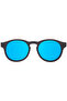 3-5 Years Jet Black Polarized Keyhole Sunglasses