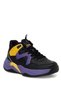 101395154 Astero J Black-Purple Girls' Basketball Shoes