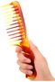 Excellent Wide Toothed Anti-Static Hair Opener Hairdresser Comb Curly Hair Opener Long Lasting Comb