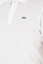 Men's Regular Fit Polo Neck White Basic T-Shirt 50284641-Vr013 - 7
