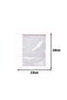 13X16 cm Ziplock Bag, Ziplock Bag, Cookie Henna Nuts Multi-Purpose Transparent Bag 100 Pcs - 2