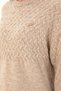 Women's Sand Melange Crew Neck Sweater 50293156-Vr123 - 7