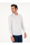 Navy Blue Slim Fit Long Sleeve Shirt 50218084-Vr033 - 3