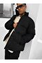 Men's Padded Nubuck Coat Black - 4