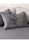 طقم غطاء لحاف مطبوع من Odette Double Ranforce - أنثراسايت - 3