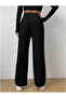 Black Loose Fit Full Fit Sweatpants - 2