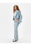Rhinestone Straight Leg Regular Waist Jeans - Straight Fit Jeans - 2