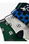 Football Themed 4-Piece Socks Set - 3