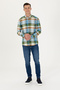 Men's Lumberjack Cobalt Blue Shirt 50272294 -Vr045 - 3