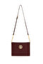 Claret Red Handle Women's Bag - 50280399 -vr014 - 6