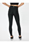 Sports Leggings High Waist Slim Fit Interlock - 4